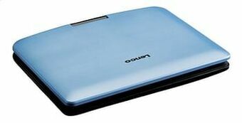 Dreamland Lenco draagbare dvd-speler DVP-910 9"" zwart/blauw aanbieding