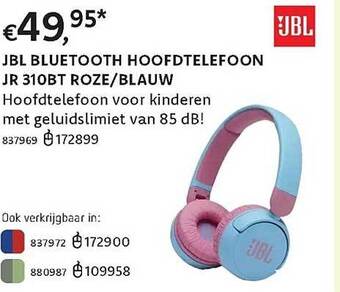 Dreamland Jbl bluetooth hoofdtelefoon aanbieding