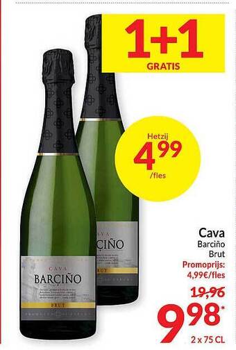 Intermarché Cava barciño brut aanbieding