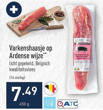 ALDI Varkenshaasje op ardense wijze aanbieding