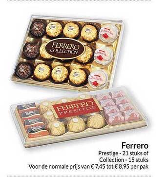 Intermarché Ferrero aanbieding