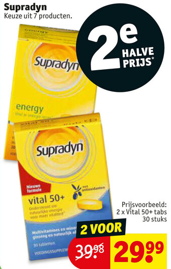 Kruidvat Supradyn aanbieding