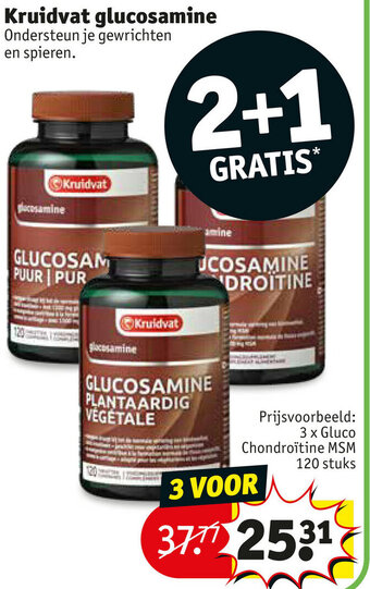 Kruidvat Kruidvat glucosamine aanbieding