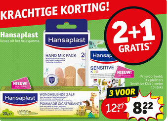 Kruidvat Hansaplast aanbieding