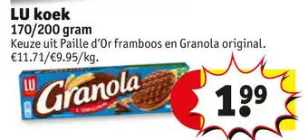 Kruidvat Lu koek 170/200 gram aanbieding