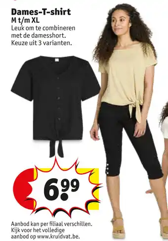 Dames-t-shirt m t/m xl