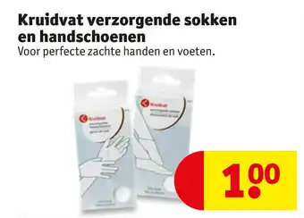 Kruidvat Kruidvat verzorgende sokken en handschoenen aanbieding