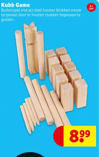 Kruidvat Kubb game aanbieding