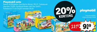 Kruidvat Playmobil sets aanbieding