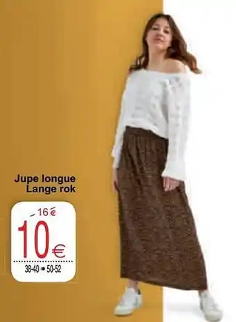 Cora Jupe longue lange rok aanbieding