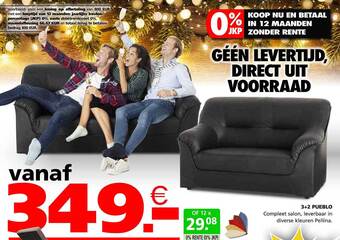 Seats and Sofas 3+2 pueblo aanbieding