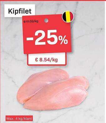 Buurtslagers Kipfilet aanbieding