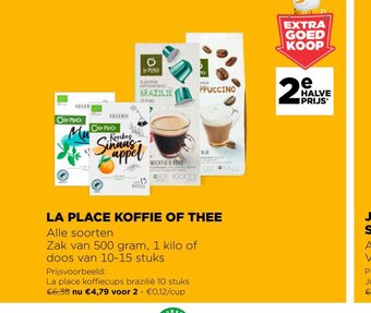 Jumbo La Place Koffie Of Thee aanbieding