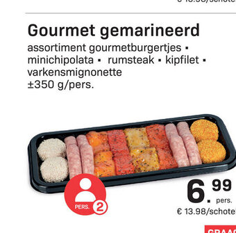 Buurtslagers Gourmet gemarineerd aanbieding