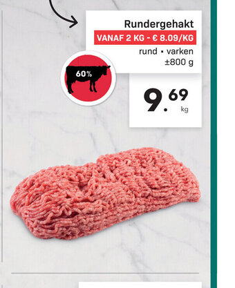 Buurtslagers Rundergehakt aanbieding