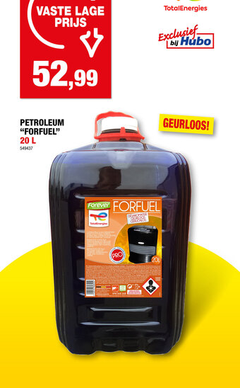 Hubo Petroleum " Forfuel" 20 L aanbieding