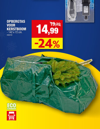 Opbergtas Voor Kerstboom 142x72 cm