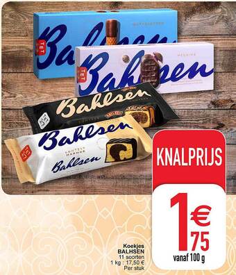 Cora Koekjes bahlsen aanbieding