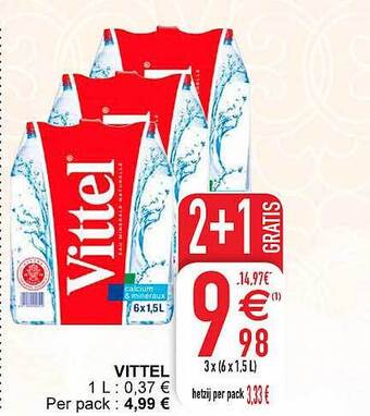 Cora Vittel aanbieding