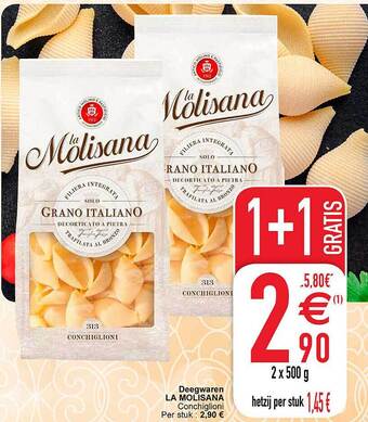 Cora Deegwaren la molisana aanbieding