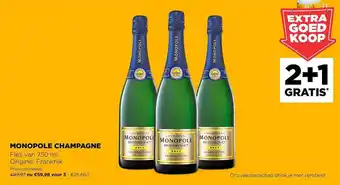 Jumbo Monopole champagne aanbieding