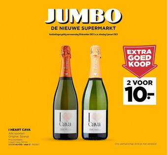 Jumbo I heart cava aanbieding