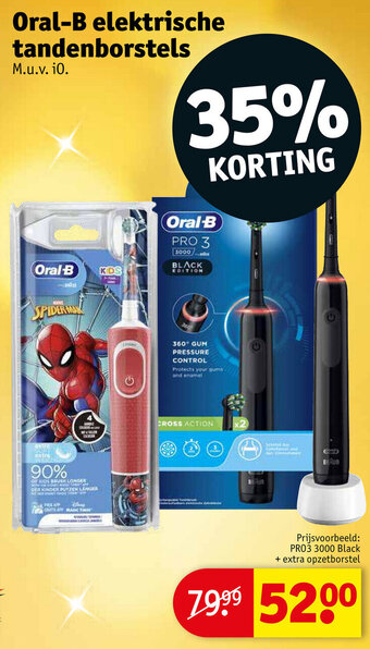 Kruidvat Oral-B elektrische tandenborstels aanbieding