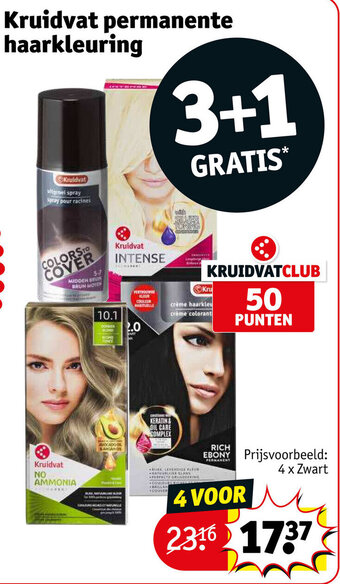 Kruidvat Kruidvat permanente haarkleuring aanbieding