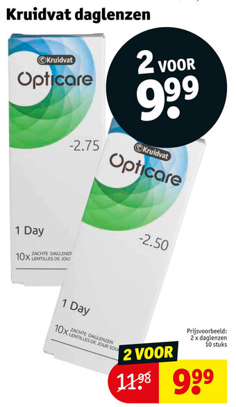 Kruidvat Kruidvat daglenzen aanbieding