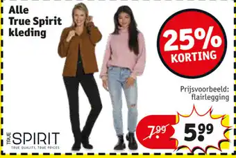 Kruidvat Alle True Spirit kleding aanbieding