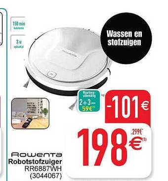 Cora Rowenta robotstofzuiger aanbieding