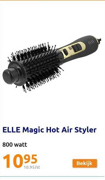 Action Elle magic hot air styler aanbieding