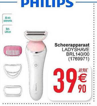 Cora Philips scheerapparaat aanbieding
