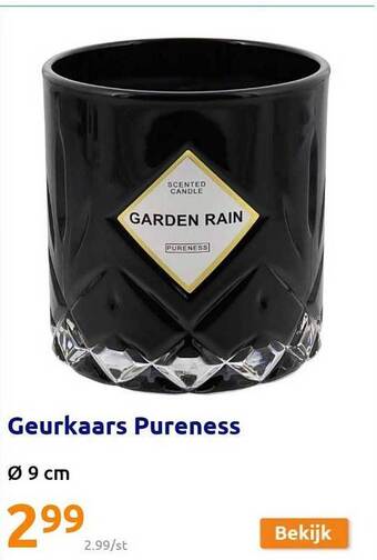 Action Geurkaars pureness aanbieding