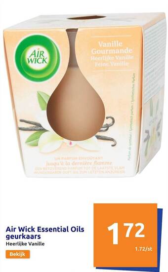Action Air wick essential oils geurkaars aanbieding