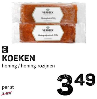 Ekoplaza Koeken aanbieding
