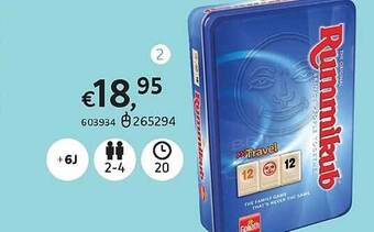 Dreamland Rummikub aanbieding