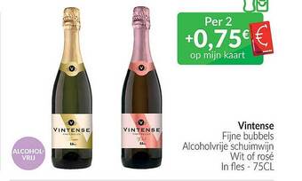 Intermarché Vintense fijne bubbels aanbieding