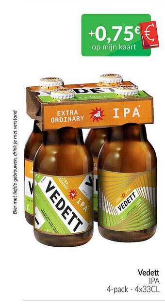 Intermarché Vedett ipa aanbieding