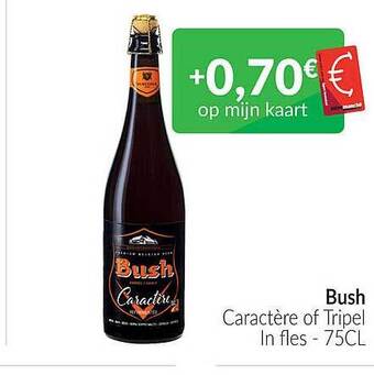 Intermarché Bush caractère of tripel aanbieding