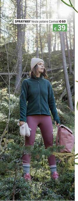 AS Adventure Sprayway veste polaire conival aanbieding