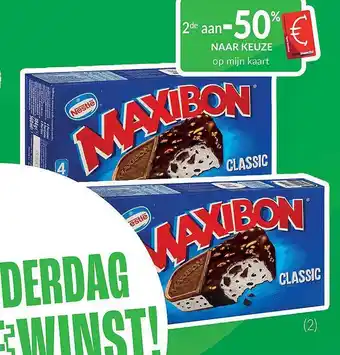 Intermarché Nestlé maxibon classic aanbieding