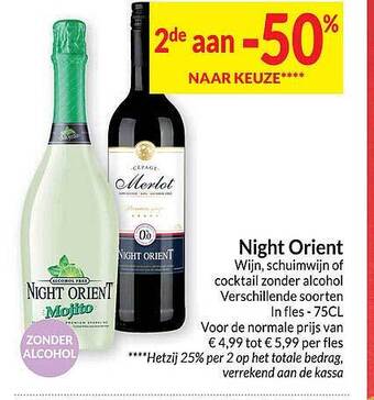 Intermarché Night orient aanbieding