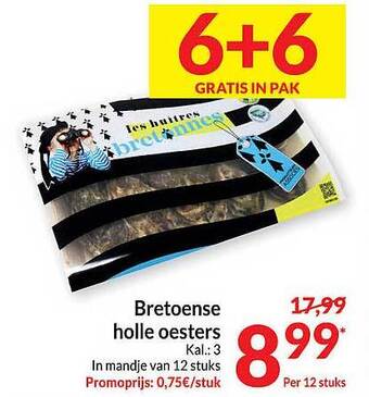 Intermarché Bretoense holle oesters aanbieding