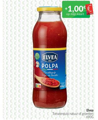 Intermarché Elvea tomatenpulp natuur of groenten aanbieding