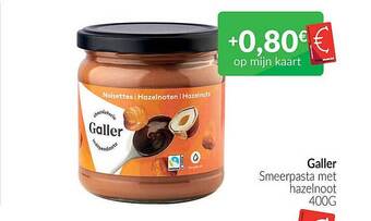 Intermarché Galler smeerpasta met hazelnoot aanbieding