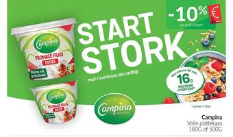 Campina volle plattekaas