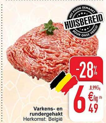 Cora Varkens- en rundergehakt aanbieding