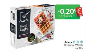 Intermarché Avieta brusselse wafels aanbieding