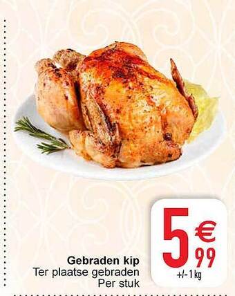 Cora Gebraden kip aanbieding